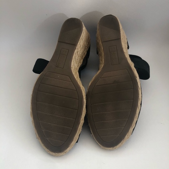 White Mountain Peep-toe espadrille wedge 8 1/2 - Picture 4 of 8